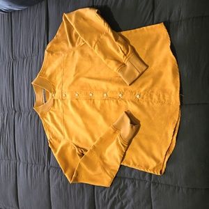 NWT Mens Sean John Faux Suede Shirt